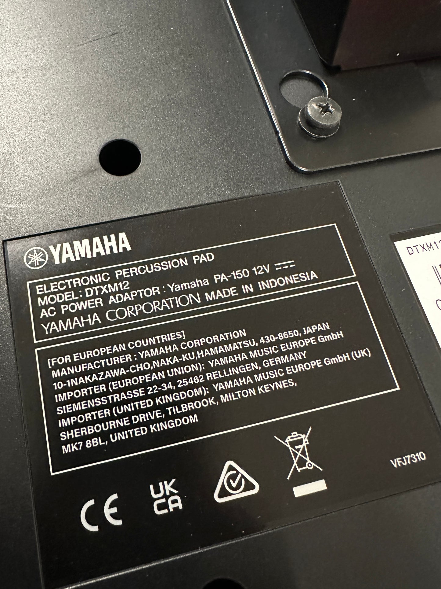 Yamaha DTX-MULTI 12 Electronic Percussion Pad Drum Pads