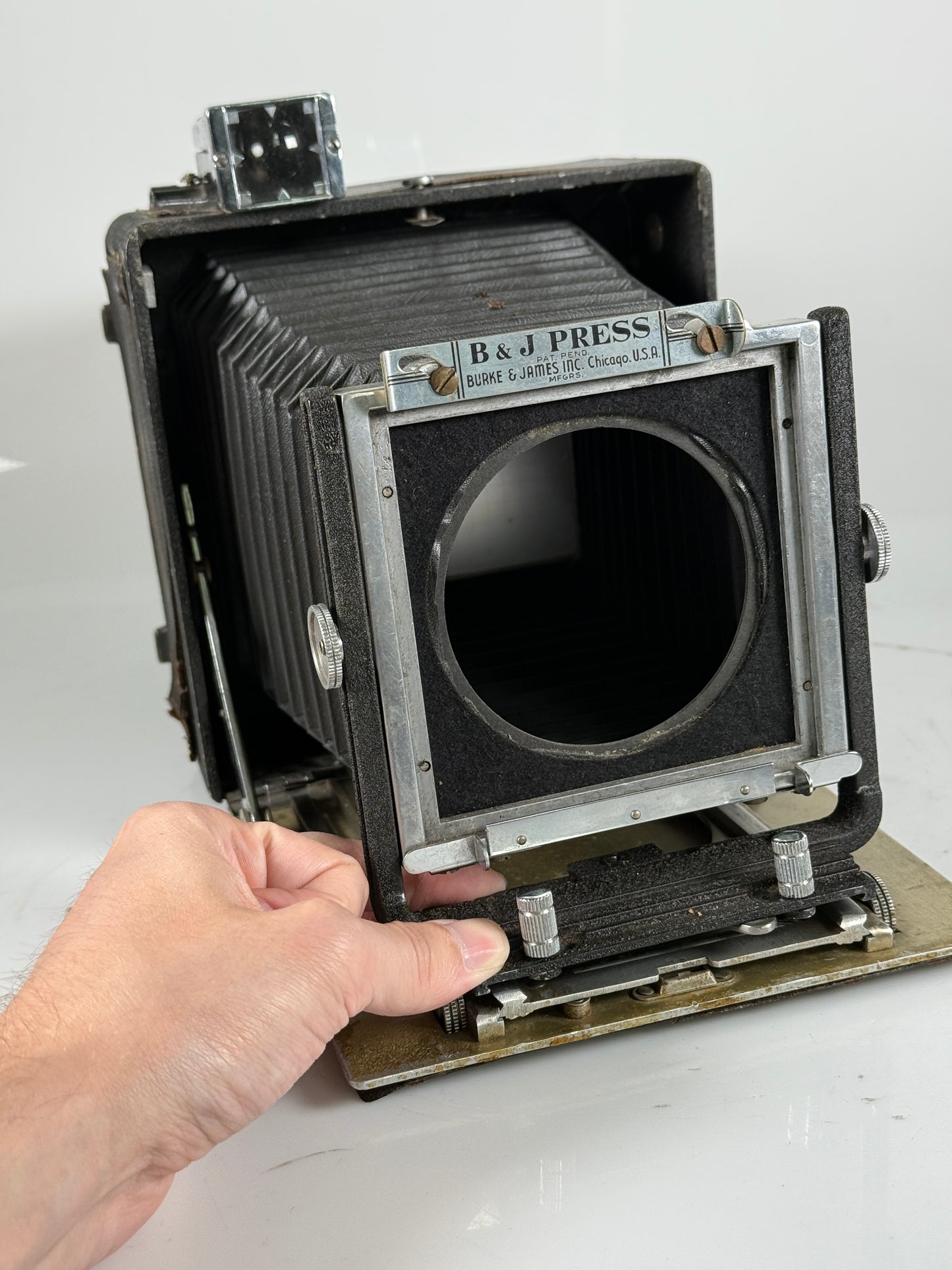Burke and James Press 4x5 Large Format Camera