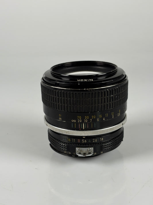 Nikon NIKKOR 85mm f1.8 Ai converted Lens ("K" version) Lens