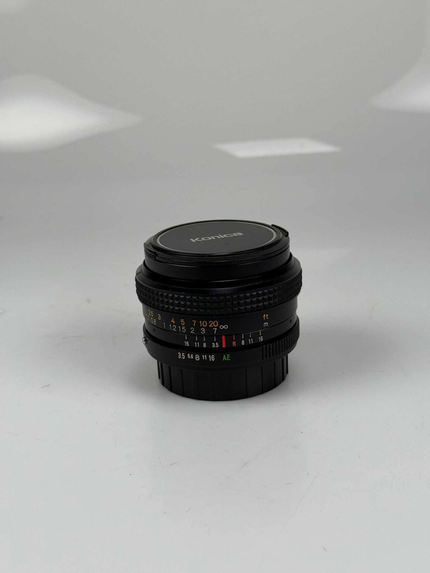KONICA HEXAGON AR 28mm f3.5 AE WIDE ANGLE LENS