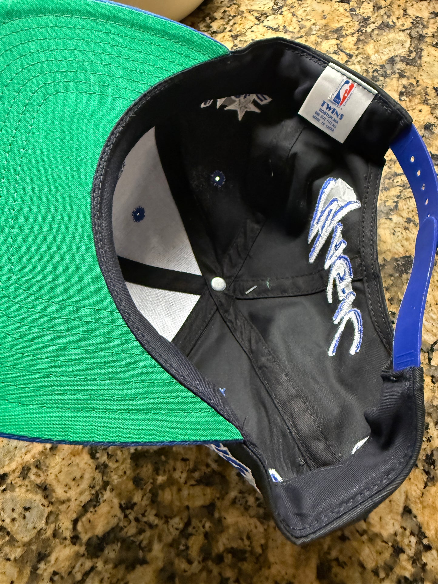 Rare Orlando Magic Twins Enterprise Backtalk SnapBack hat