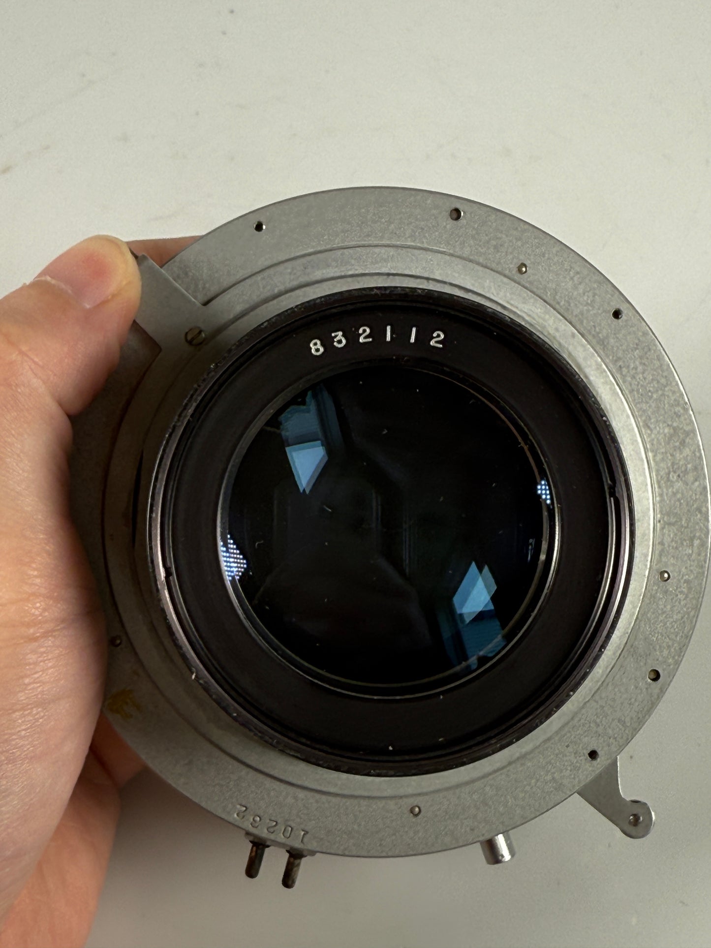 C.P. GOERZ 19 IN INCH F11 ARTAR APOCHROMAT RED DOT lens in Ilex no 4 shutter