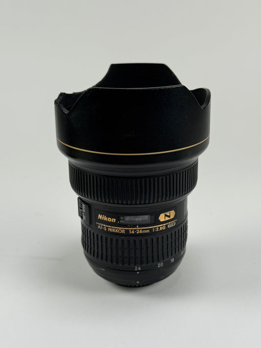 NIKON AF-S NIKKOR 14-24mm f2.8 G ED Zoom Lens