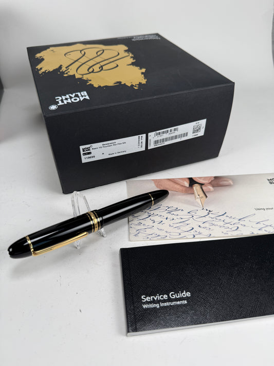 Rare Montblanc Meisterstück 149 Resin Flex Nib Fountain Pen 119699 M21282