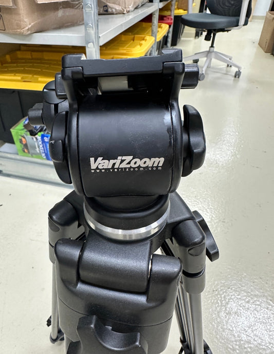 VariZoom Professional Tripod With Fluid Head