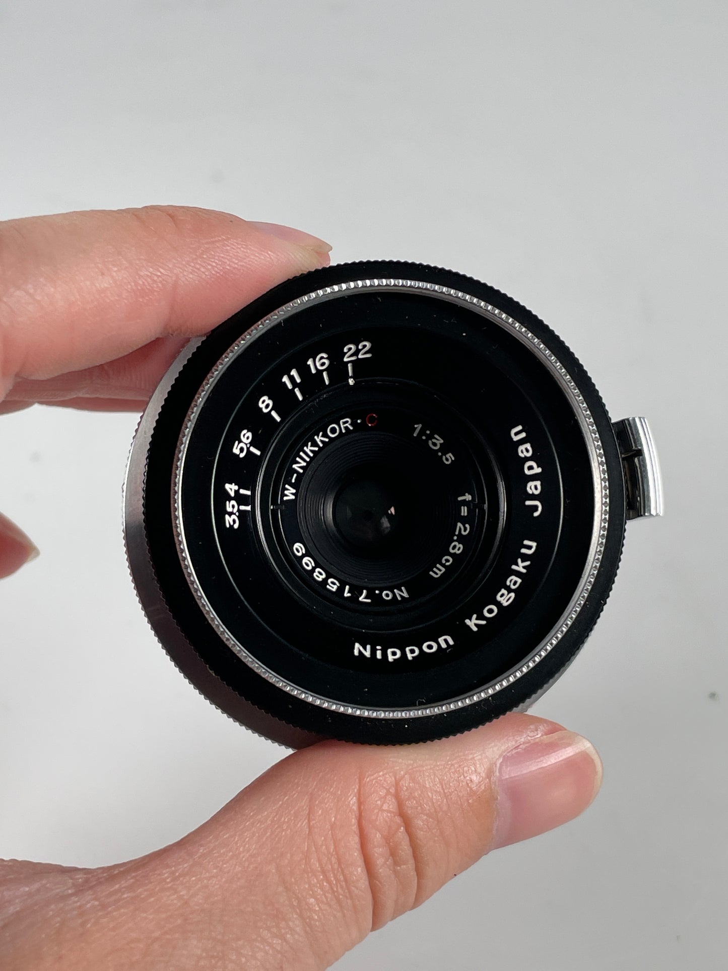 Nippon Kogaku W-Nikkor C 2.8cm F3.5 28mm for Nikon S2 SP S3