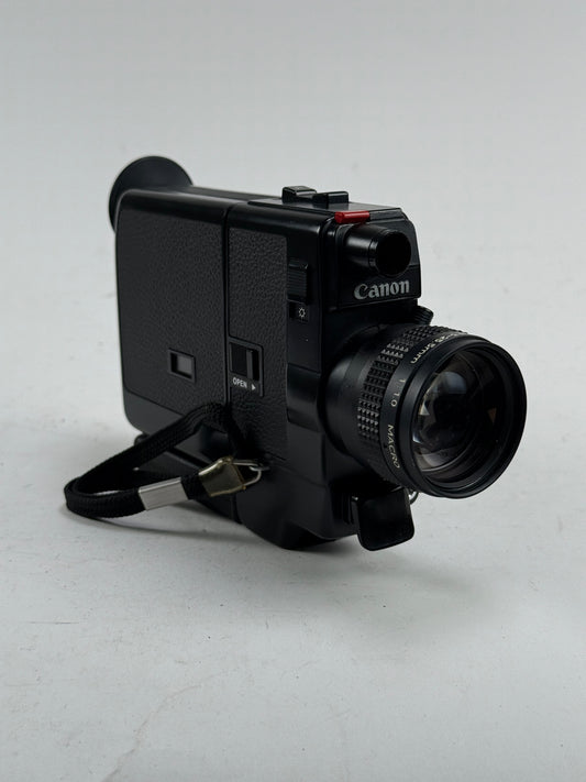 Canon Canosound 310XL Super 8 Film Camera with Canon Lens C-8 8.5-25.5mm f1 Macro