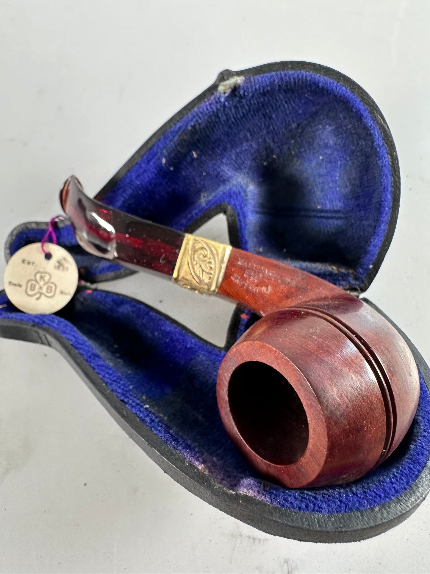 KBB Blue Line Bakelite Pipe, Unsmoked