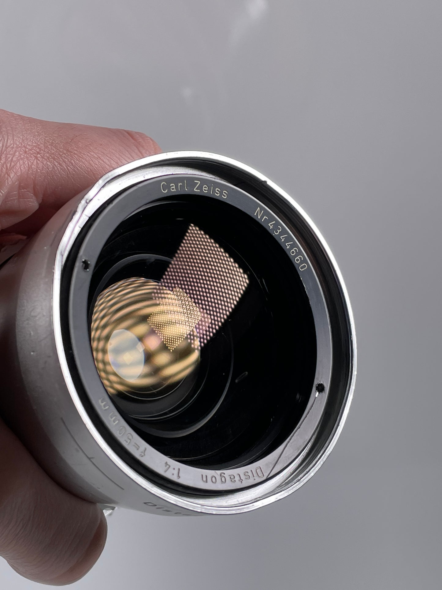 Hasselblad Carl Zeiss Distagon C Chrome 50mm F4 lens