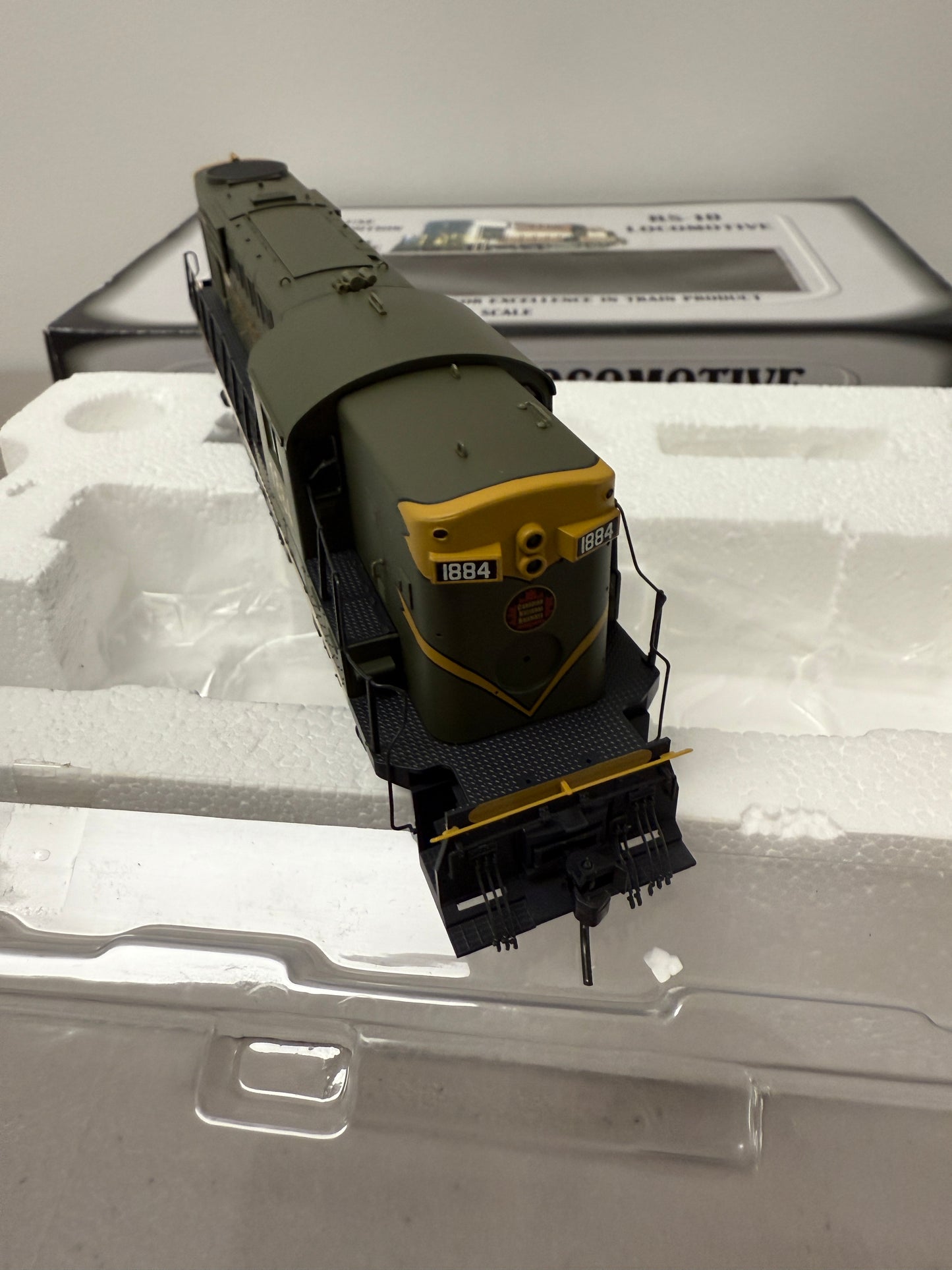 HO PROTO 1000 DX LIMITED EDITION 1 of 168 CANADIAN NATIONAL RS-10 #1884 locomotive