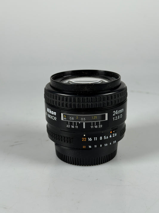 Nikon Nikkor AF 24mm f2.8 D Lens
