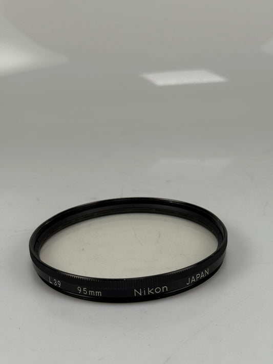 Nikon 95mm L39 UV filter for Nikkor lens