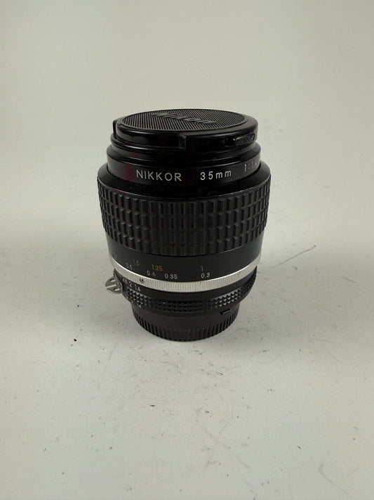 Nikon Nikkor Ais 35mm f1.4 Lens Prime SLR