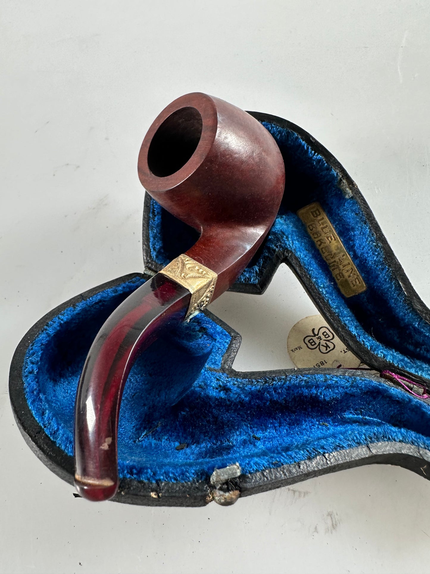 KBB Blue Line Bakelite Pipe, Unsmoked