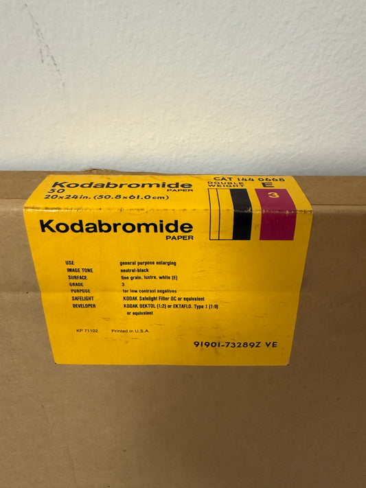 Kodak Kodabromide E 3 Double weight Photo Paper 50 Sheets 20x24 inch