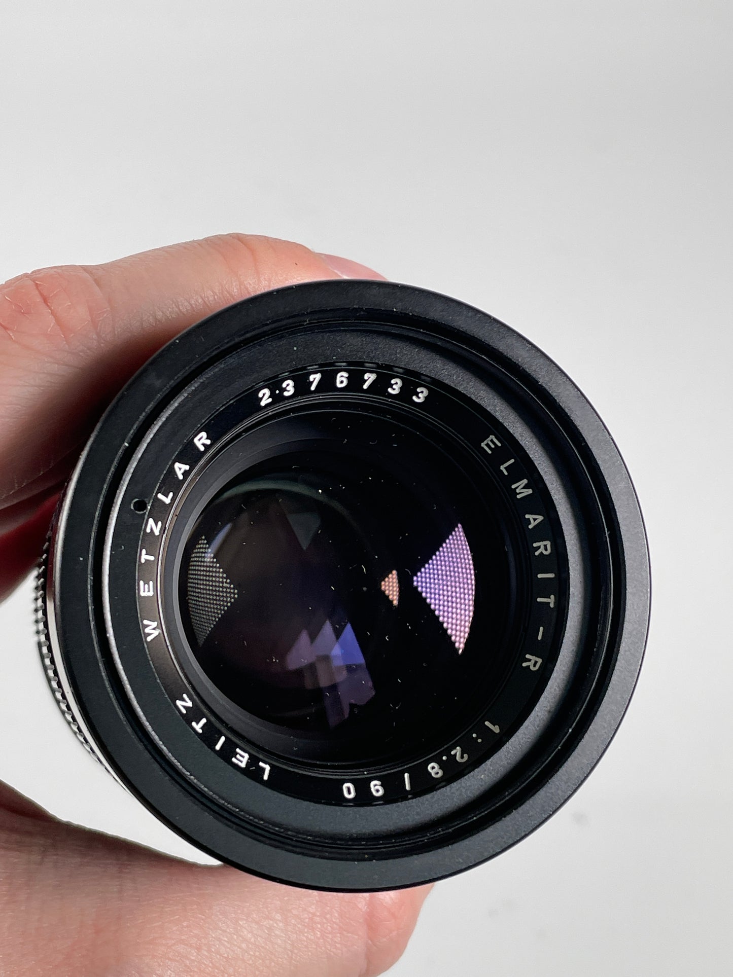 Leica Leitz Canada Elmarit-R 90mm F2.8 Lens 3-CAM