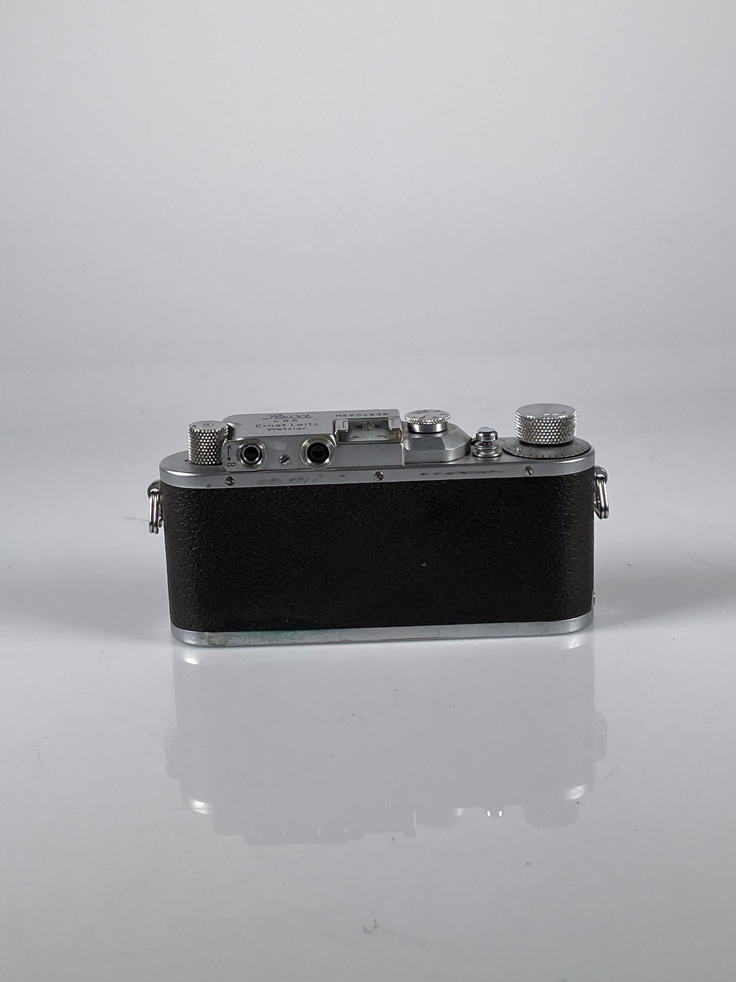 Leica III Model F 35mm Film Rangefinder Chrome Camera Body