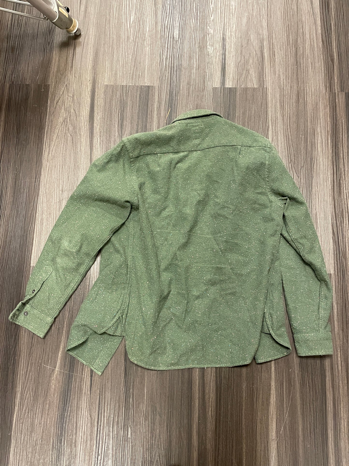 Hiroshi Kato green 100% Cotton Shirt dress shirt collar button up
