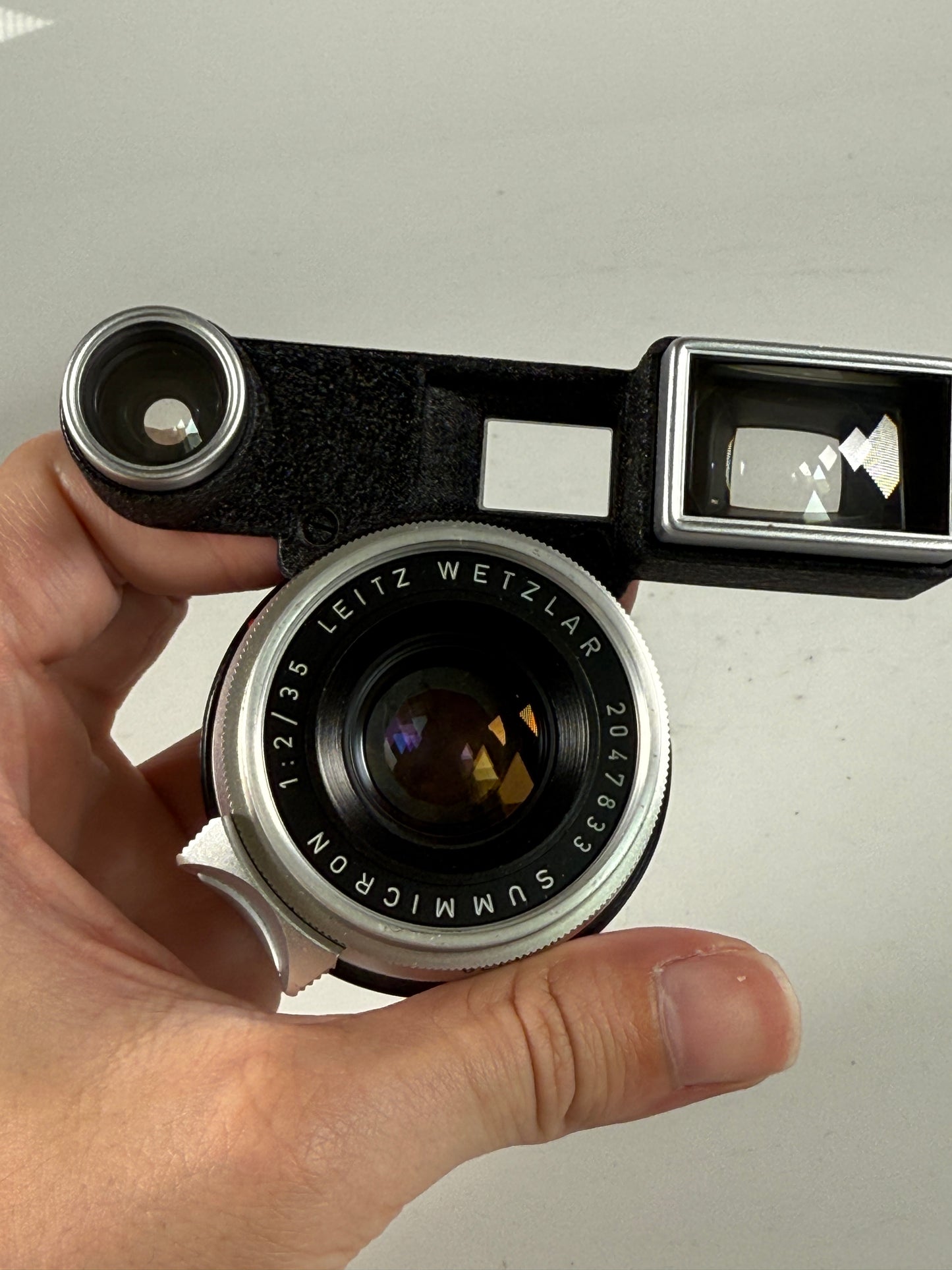 Leica V1 Eight / 8 Element Summicron 35mm F2 w/ Goggles SAWOO Germany