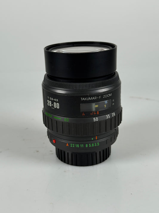 Pentax F Zoom 28-80mm f3.5-4.5 K Mount