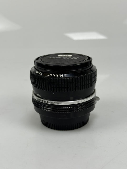 Nikon Nikkor 28mm f3.5 Non Ai Lens