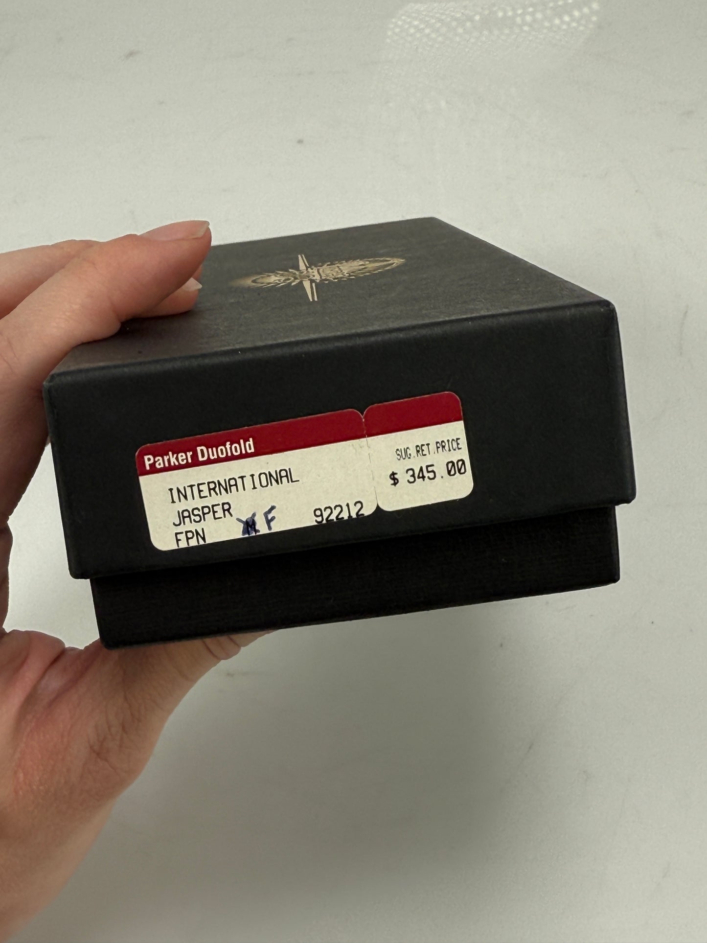 Parker Duofold International Fountain Pen Jasper Red