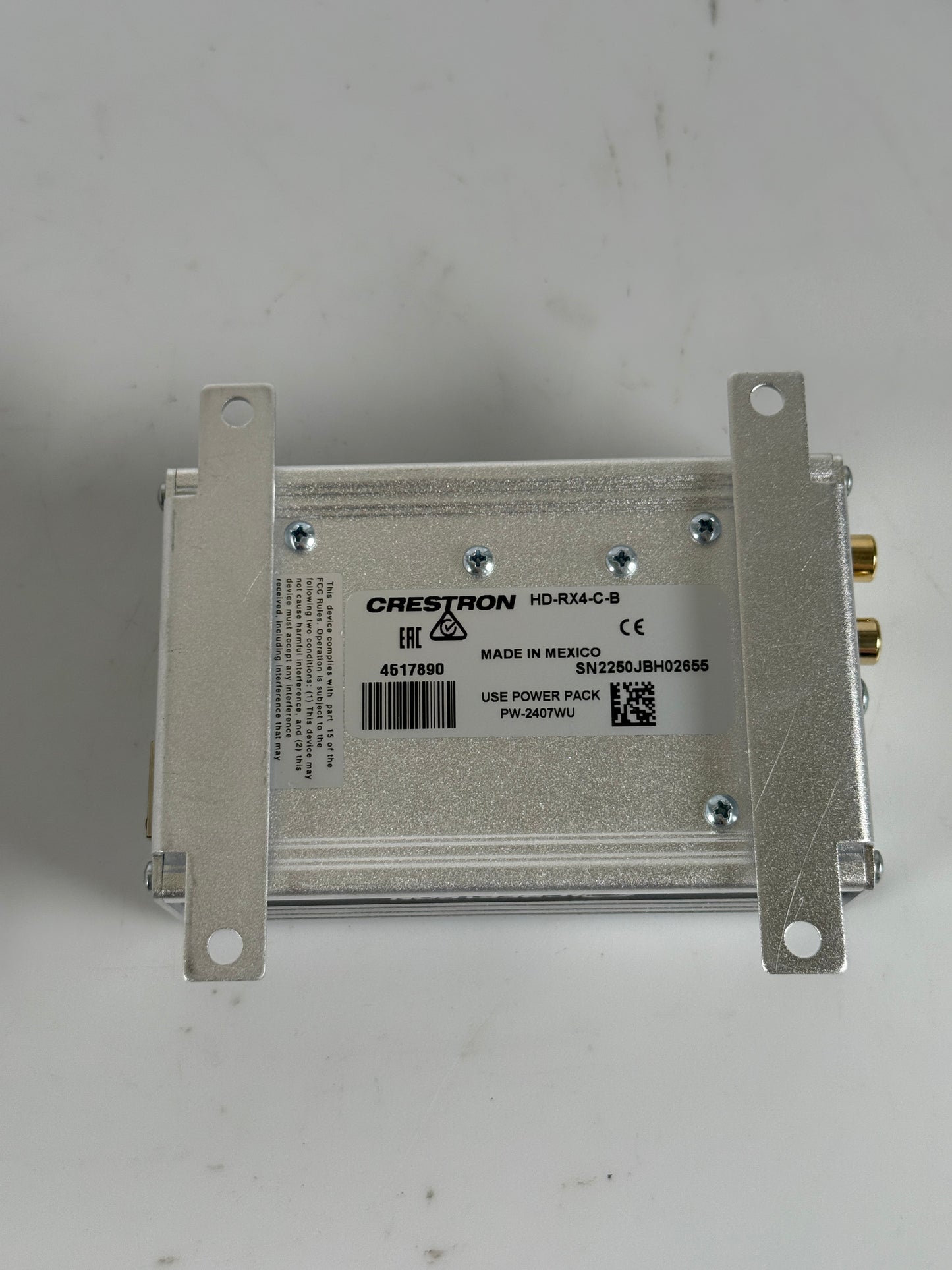 Crestron HD-EXT4-C-B System HDBaseT Transmitter & Receiver HD-TX4-C-B HD-RX4-C-B