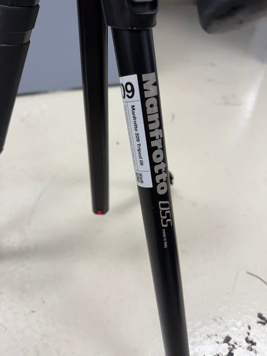 Manfrotto 055 3-Section Aluminum Tripod #MT055XPRO3 with 229 head