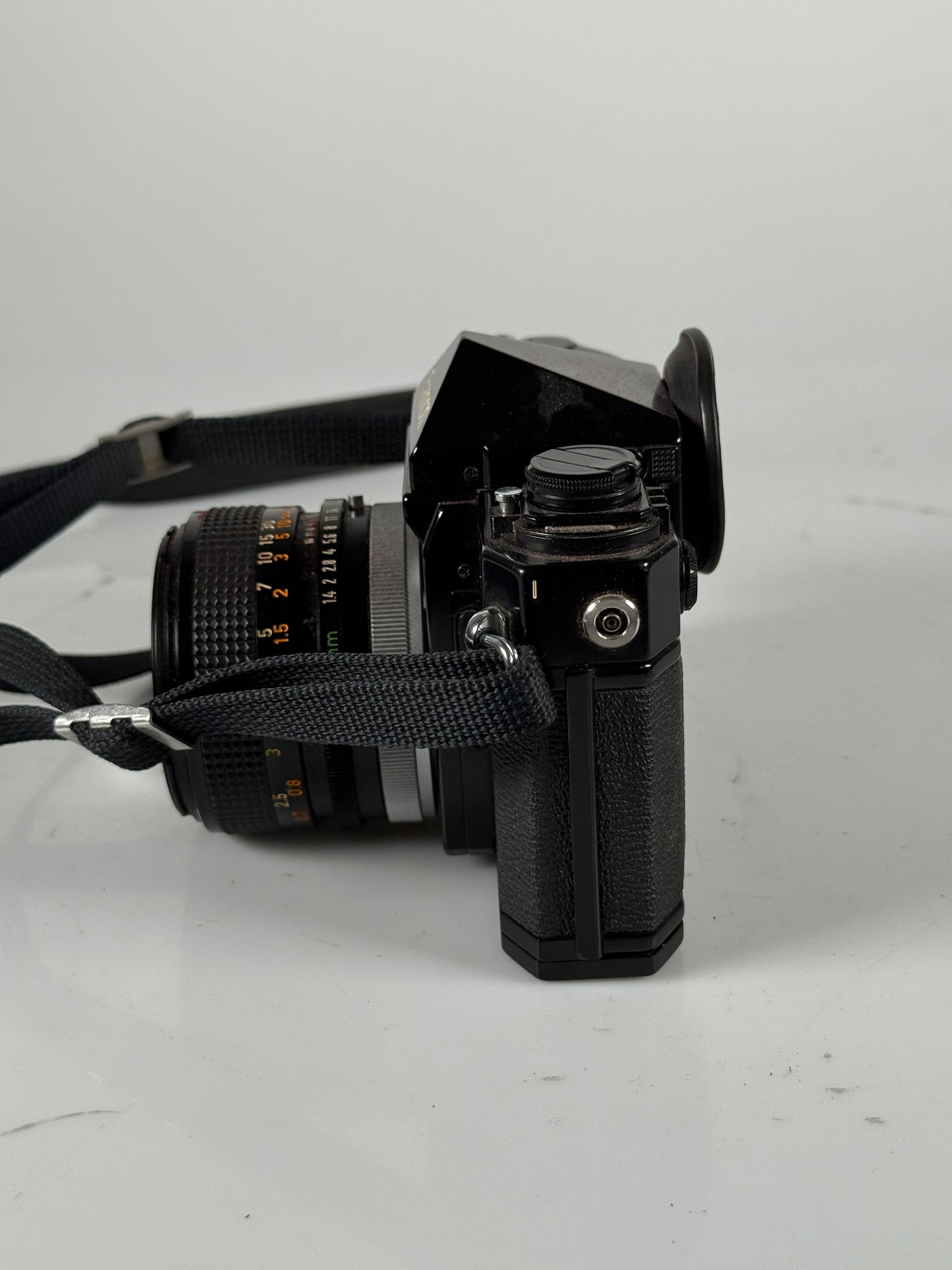 Canon F-1 35mm Camera with 50mm 1.4 FD SSC Lens