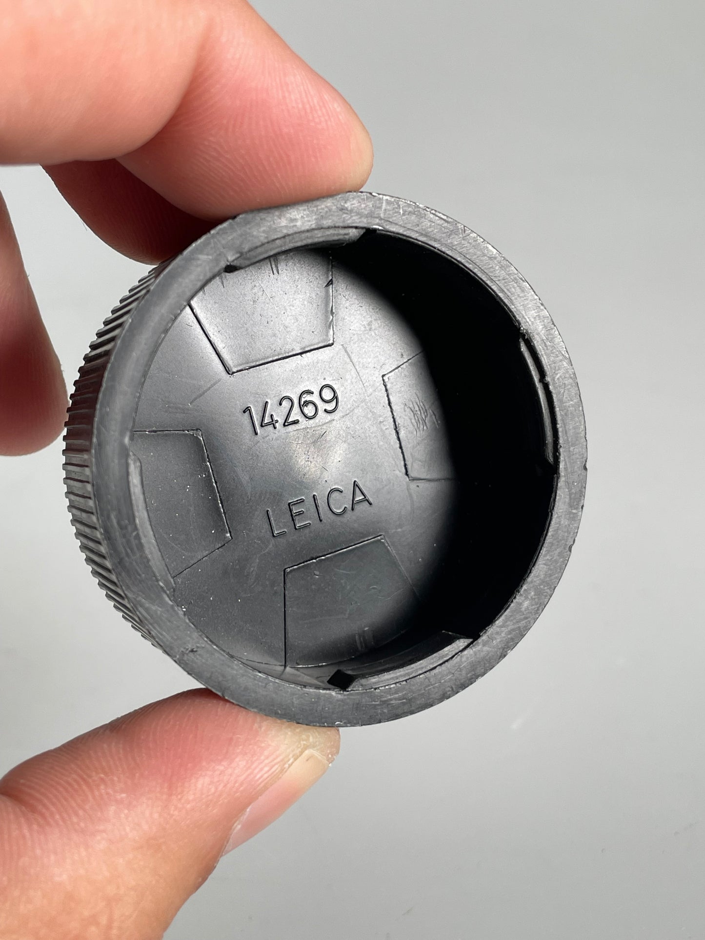 Leica Rear Lens Cap for M-Mount Lenses, Black #14269