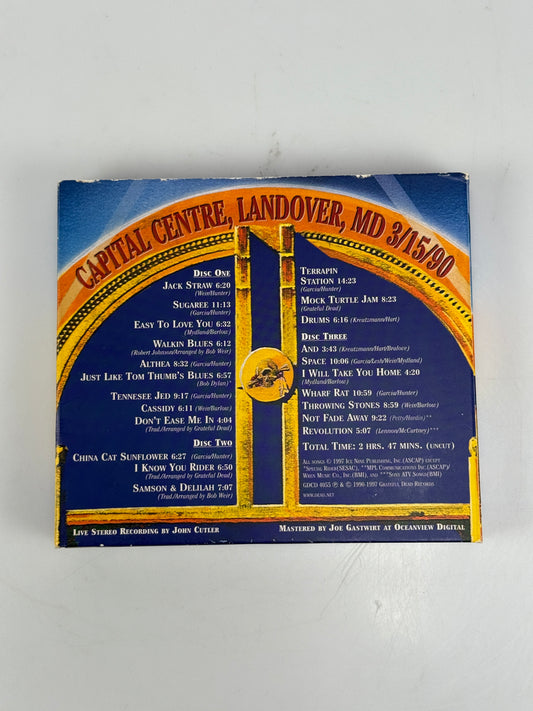 Grateful Dead 3CD Set HDCD 3/15/90 Terrapin Station Cap Centre Landover, MD