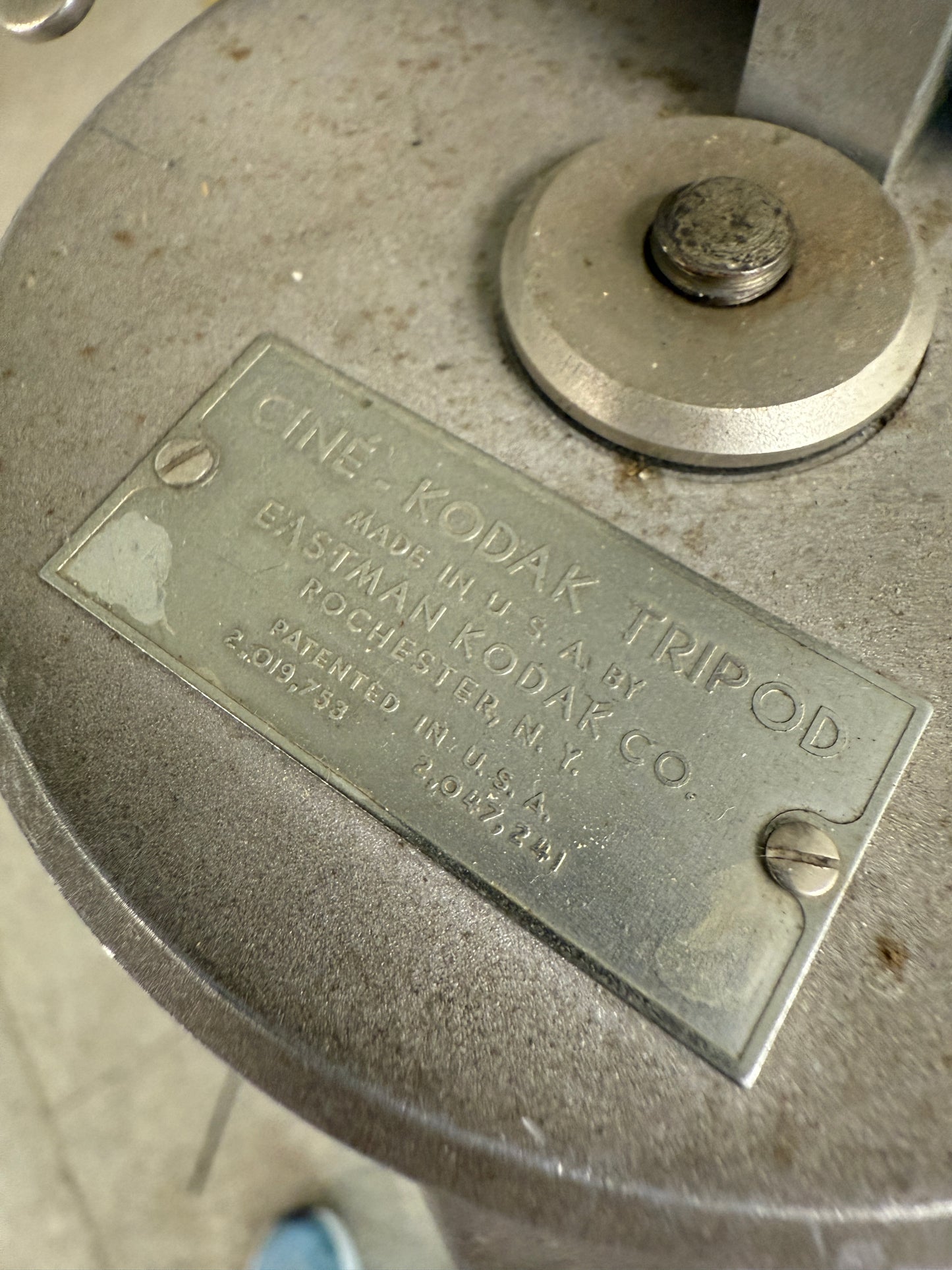 Kodak Cine-Kodak Tripod for cinema video film camera