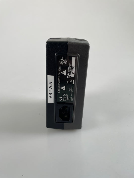 Anton Bauer Logic Series Twin Dual Simultaneous Battery Charger Gold Mount
