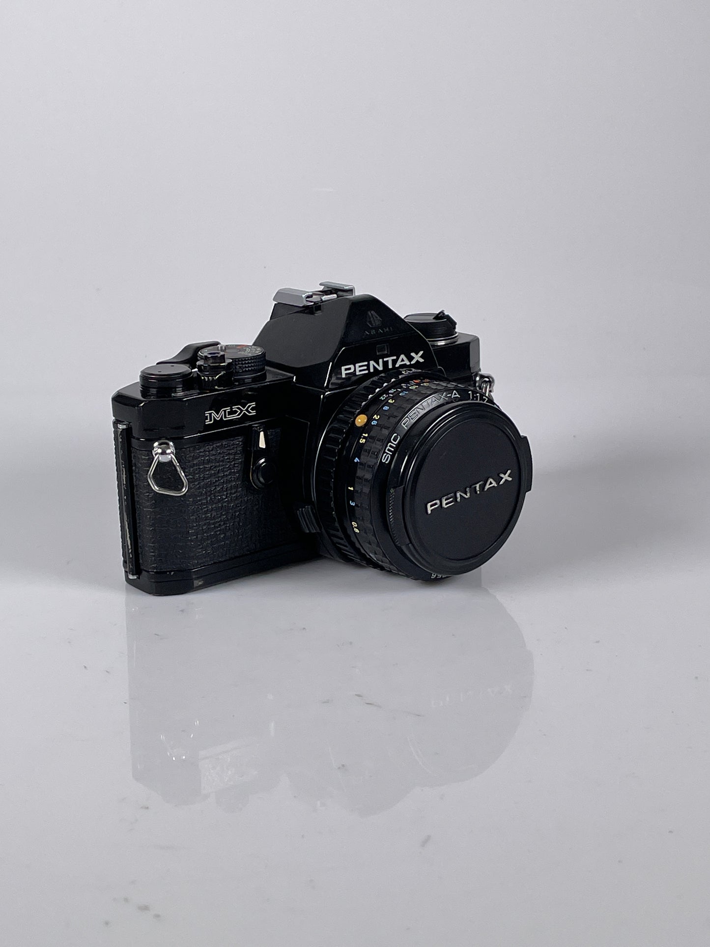 Pentax MX 35mm SLR Camera Black with 50mm f1.7
