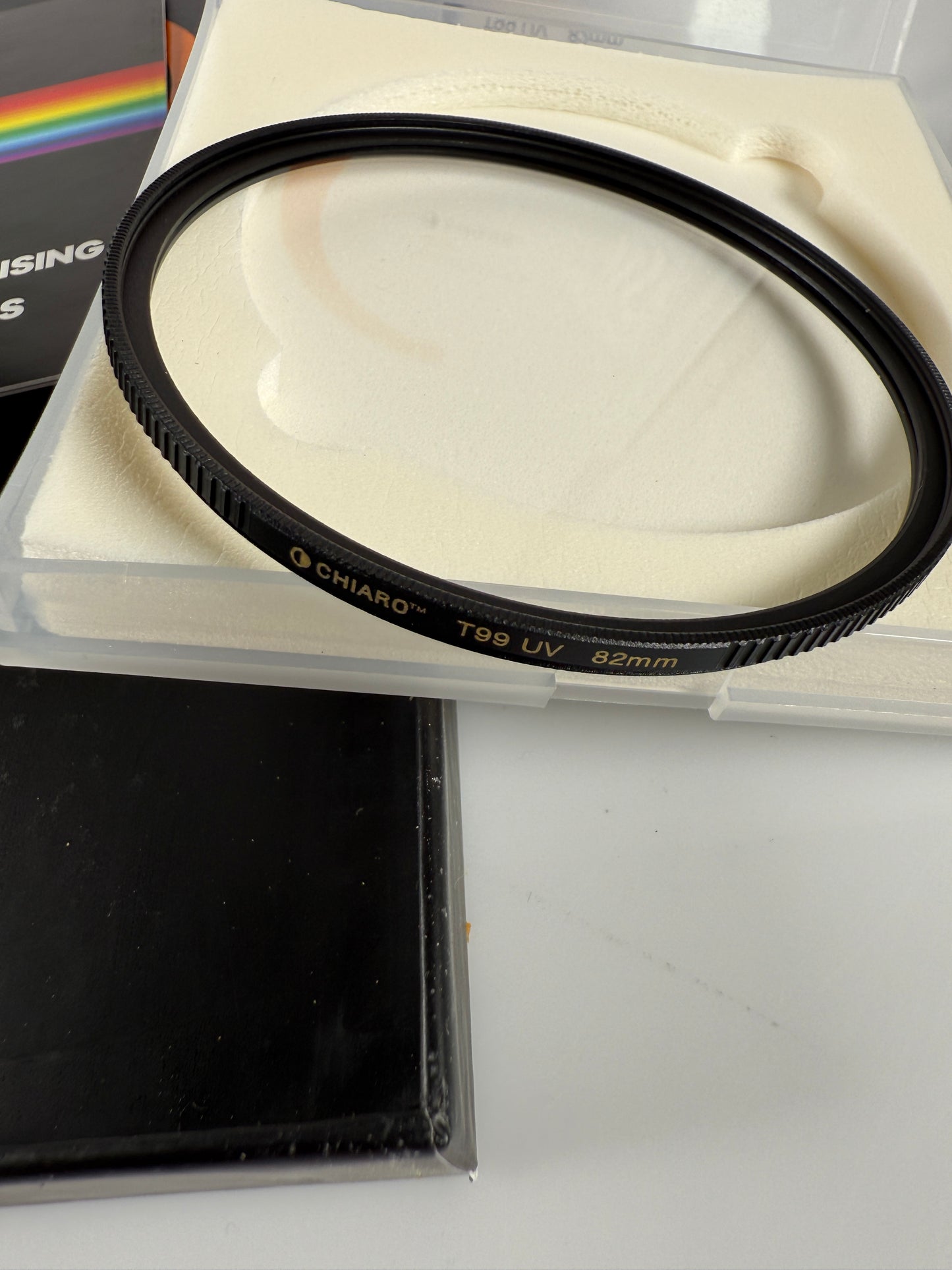 Chiaro 82mm UV lens Filter 99% Transmission Value