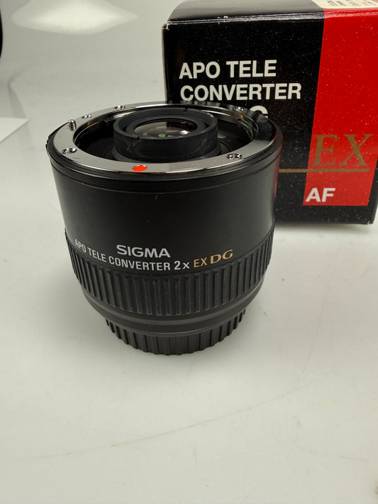 Sigma AF APO Tele Converter 2x EX DG Teleconverter Canon EF