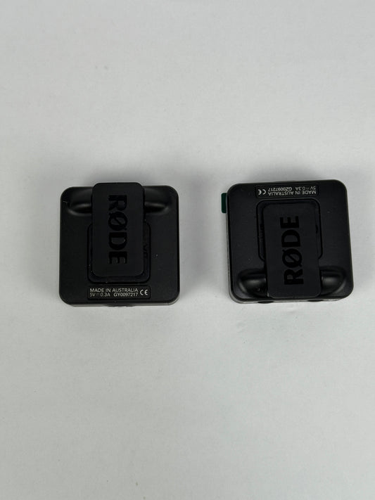 Rode Wireless GO II Single Channel Wireless Microphone System, Black