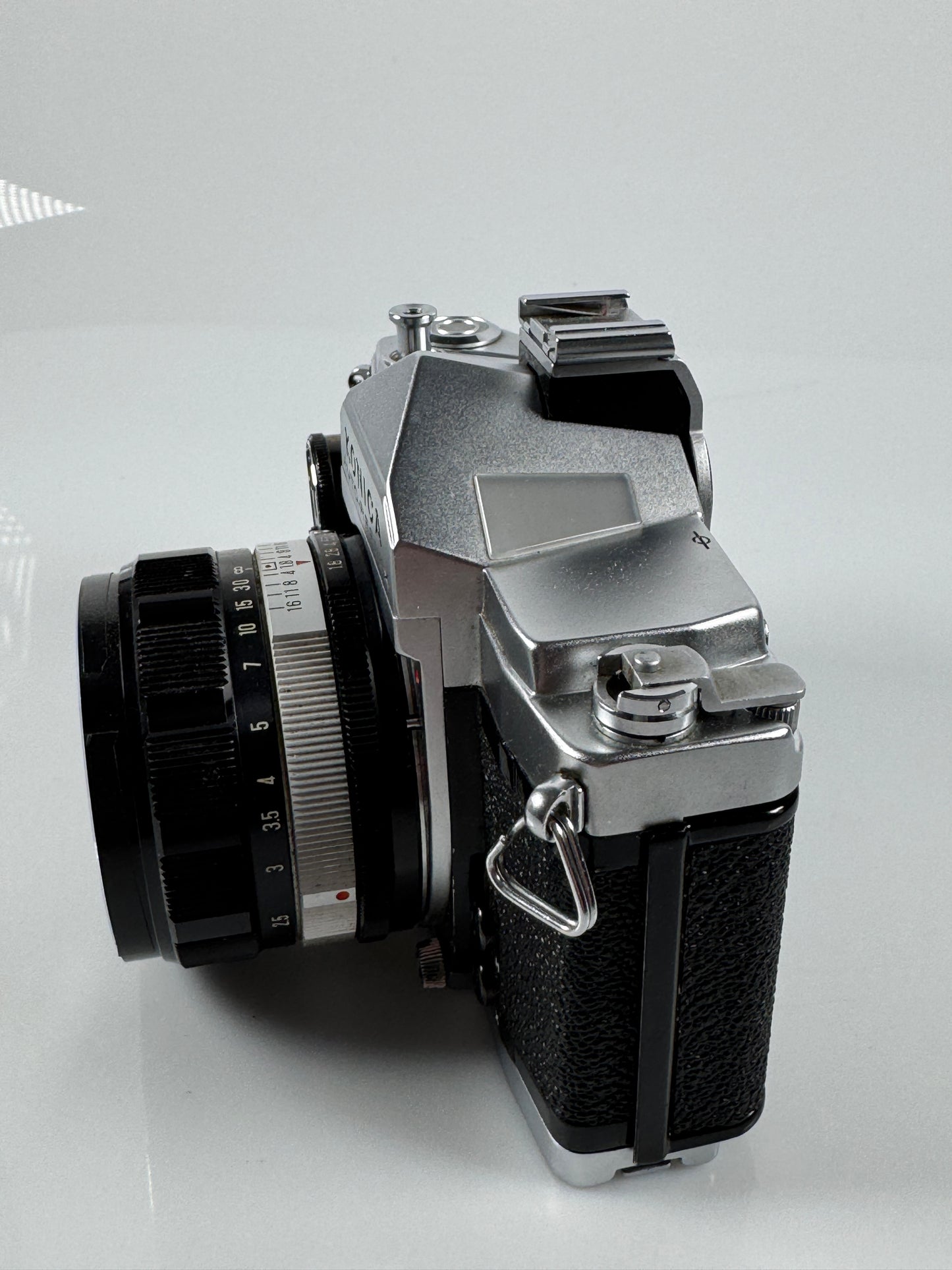 Konica Auto-Reflex W/ Hexanon 52mm f1.8 35mm Full/Half Frame Camera