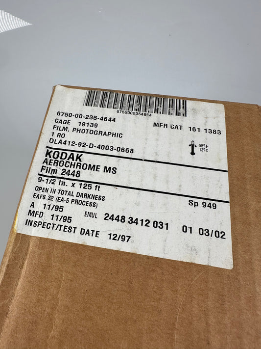 Kodak Aerochrome MS Color Film 2448 9.5x125 RARE military