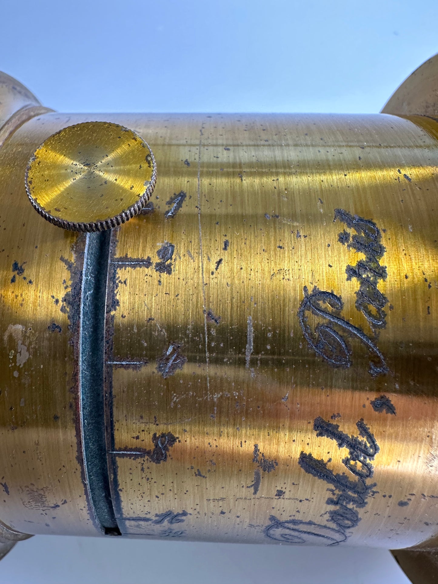 Darlot Paris No 6 Hemispherique Rapide Brass Lens