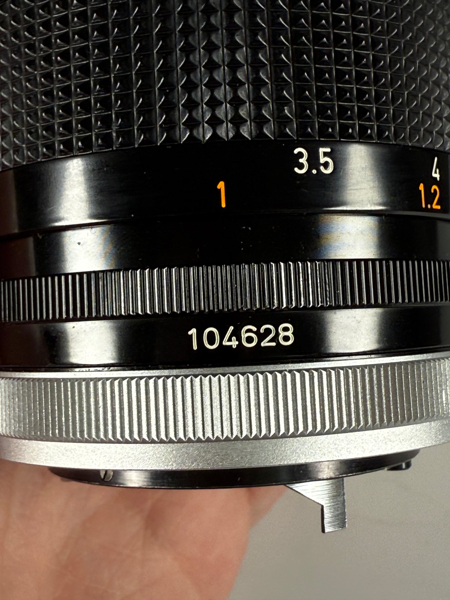 Canon FD 100mm f2.8 S.S.C. BL Lens SSC