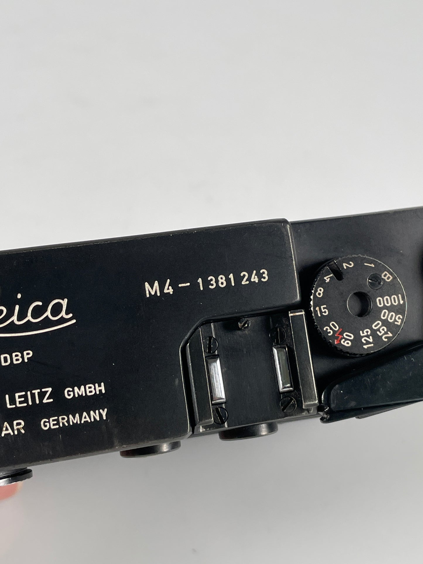 Leica M4 Black Chrome 35mm rangefinder film camera body