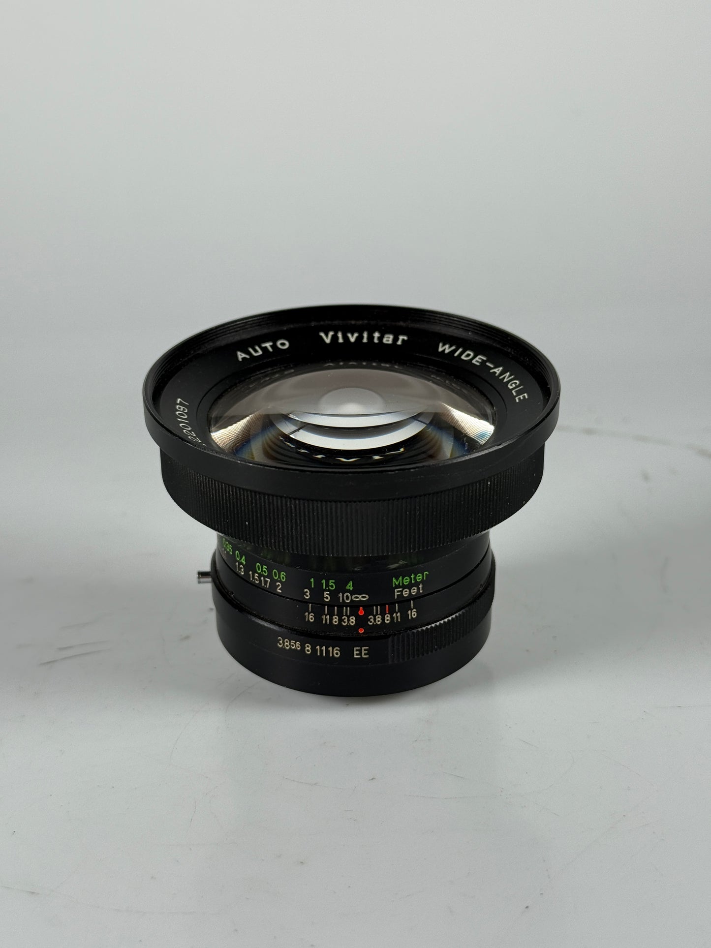 Vivitar auto wide angle MF 20mm F3.5 Konica Lens