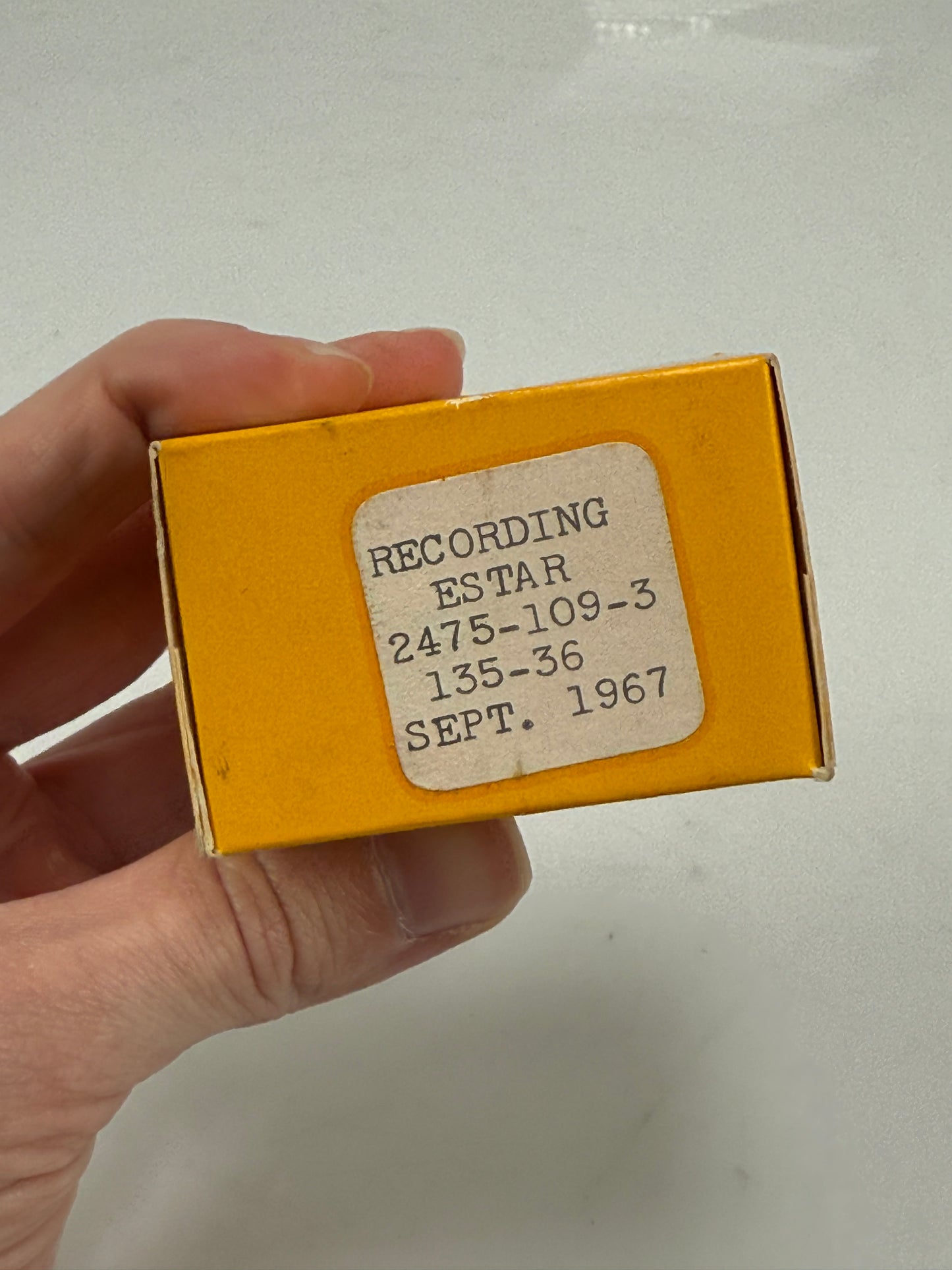 KODAK 2475 Recording Film RE 135-36 Estar-AH Base 35mm