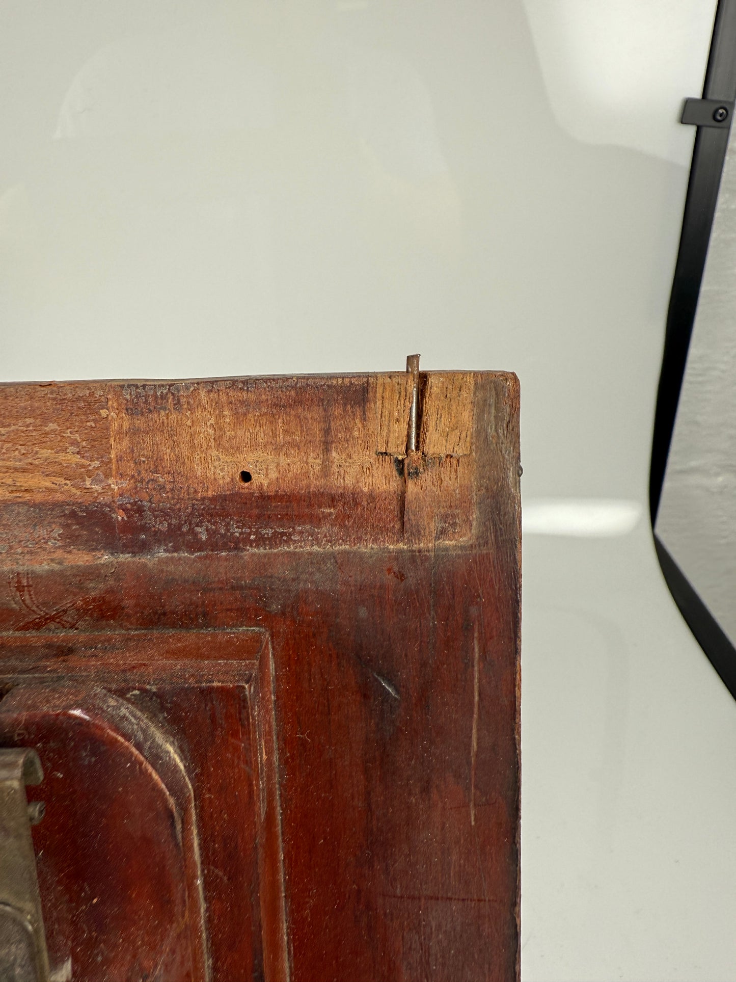 Wooden large format reducing back 8X10 camera to 5x7