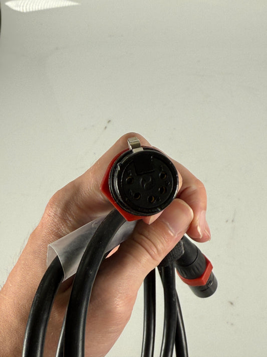 DMX Accu-Cable 5 Pin XLR Shield Data Cable ( Lot Of 10) 5 foot