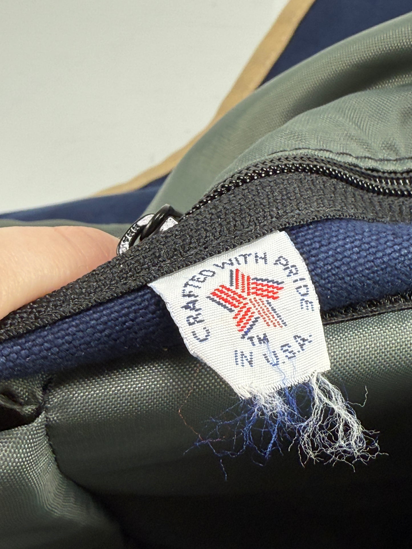 DOMKE F-6 Little Bit Smaller CAMERA SHOULDER BAG IN Blue, with insert