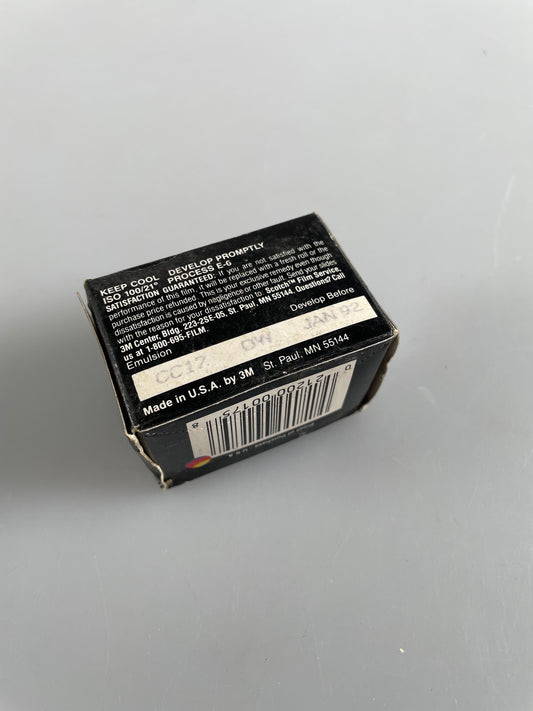 Scotch Chrome 100 - Color Slide Film / Slide Film 35mm 24 exposures