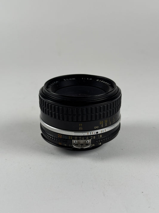 Nikon Nikkor Ais 50mm f1.8 Lens Prime SLR