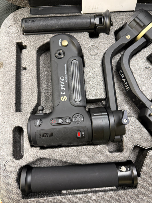 ZHIYUN Crane 3S PRO 3-Axis Handheld Gimbal Stabilizer for DSLR Cinema Cameras